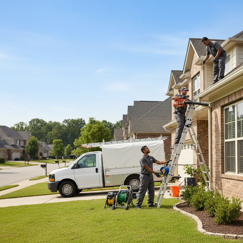 Home Gutter Service in Kenefic, OK near me